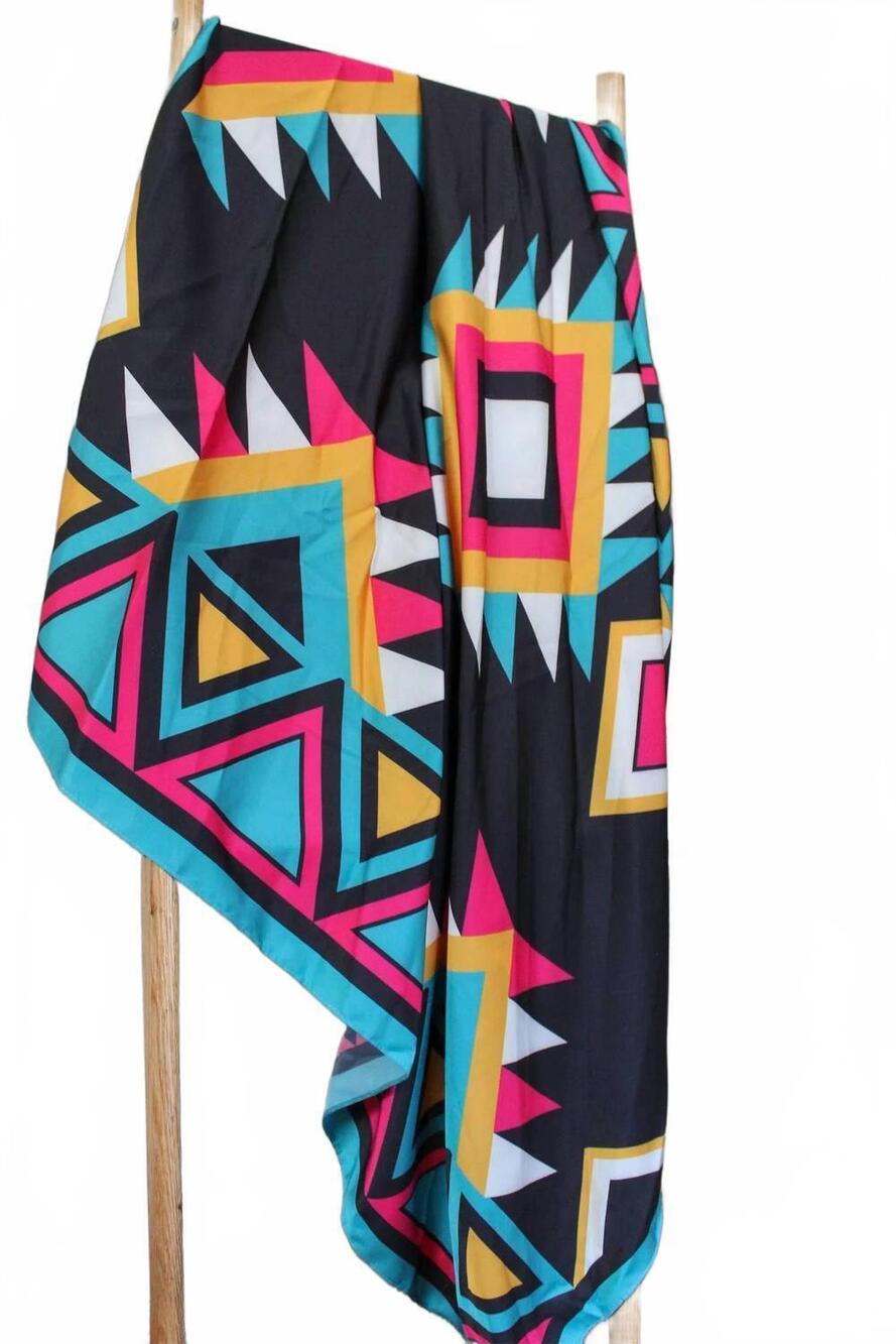 NEW ROWDY CROWD women's rio grande western southwestern wild rag in scarf accent